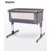 Кроватка-люлька Caretero Sleep2gether Graphite