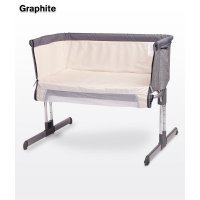 Кроватка-люлька Caretero Sleep2gether Graphite