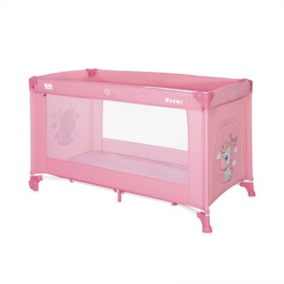 Манеж-кровать Lorelli Noemi 1 Rose Velvet Unicorn