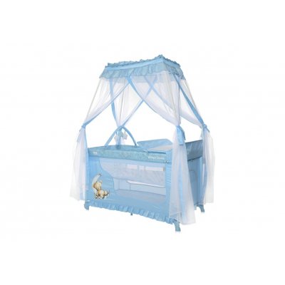 Манеж-кровать Lorelli Magic Sleep BLUE MOON SLEEPING BEAR 2022