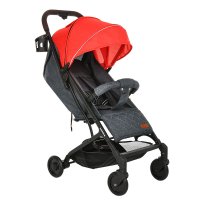Коляска PITUSO CAMINO Black Red/Чёрно-красная