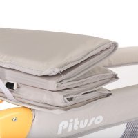 Манеж-кровать Pituso Florecita Grey