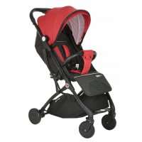 Коляска Pituso Voyage Black Red/Чёрно-красный