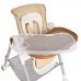 Стул для кормления PITUSO ELCANTO DELUX Beige/Бежевый ECO-кожа