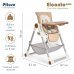 Стул для кормления PITUSO ELCANTO DELUX Beige/Бежевый ECO-кожа