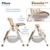 Стул для кормления PITUSO ELCANTO DELUX Beige/Бежевый ECO-кожа