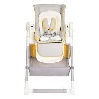 Стул для кормления PITUSO ELCANTO DELUX Grey/серый ECO-кожа