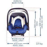 Автолюлька Capsula BB0+ Blue 770040