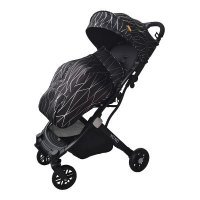 Прогулочная коляска XO KID Ride Silver stripes