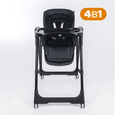 Стульчик электрокачели 4 в 1 Martin Noir Cloud Черный/Mono Black