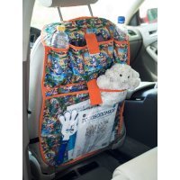 Защита сиденья с карманами Цветная 5110