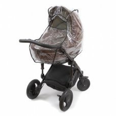 Дождевик для классической коляски BamBola c козырьком