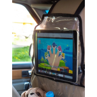 Органайзер детский МАКС прозрачный с карманом для планшета АвтоБра 5161