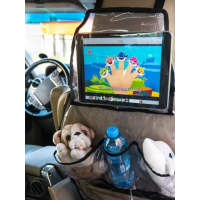 Органайзер детский МАКС прозрачный с карманом для планшета АвтоБра 5161