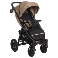 Коляска детская BUBAGO Cross air цвет бежево-серый