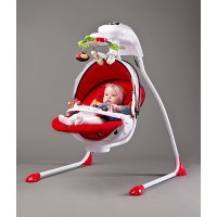 Детские электрокачели Caretero Bugies Grey