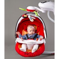Детские электрокачели Caretero Bugies Grey