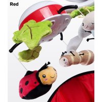 Детские электрокачели Caretero Bugies Grey