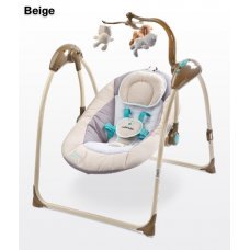 Детские электрокачели Caretero Loop Beige