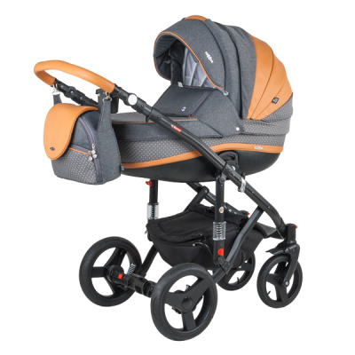 Детская коляска Adamex Vicco Сarmel grey (2 в 1) A22