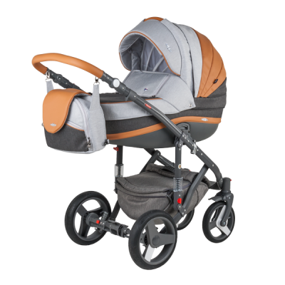 Детская коляска Adamex Vicco Сarmel grey (2 в 1) A23