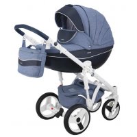 Детская коляска Adamex Monte Carbon Deluxe 2 в 1 D22