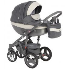 Детская коляска Adamex Monte Carbon Deluxe 2 в 1 D23