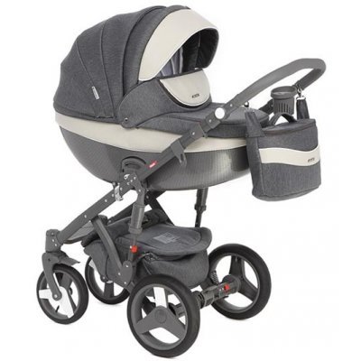 Детская коляска Adamex Monte Carbon Deluxe 2 в 1 D23