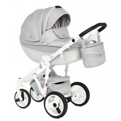Детская коляска Adamex Monte Carbon Deluxe 2 в 1 D27