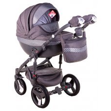 Детская коляска Adamex Monte Carbon Deluxe 2 в 1 D28