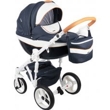 Детская коляска Adamex Monte Carbon Deluxe 2 в 1 D29