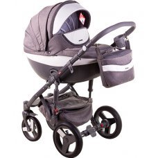 Детская коляска Adamex Monte Carbon Deluxe 2 в 1 D3