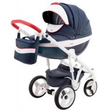 Детская коляска Adamex Monte Carbon Deluxe 2 в 1 D32