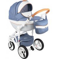 Детская коляска Adamex Monte Carbon Deluxe 2 в 1 D33 Детская коляска Adamex Monte Carbon Deluxe 2 в 1 D33