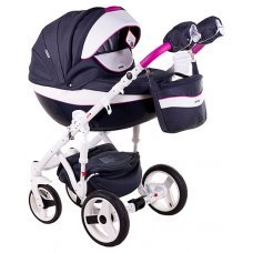 Детская коляска Adamex Monte Carbon Deluxe 2 в 1 D36