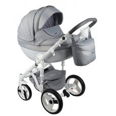 Детская коляска Adamex Monte Carbon Deluxe 2 в 1 D37