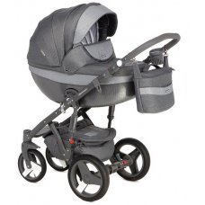 Детская коляска Adamex Monte Carbon Deluxe 2 в 1 D38