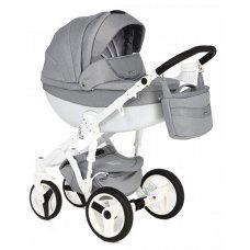 Детская коляска Adamex Monte Carbon Deluxe 2 в 1 D39