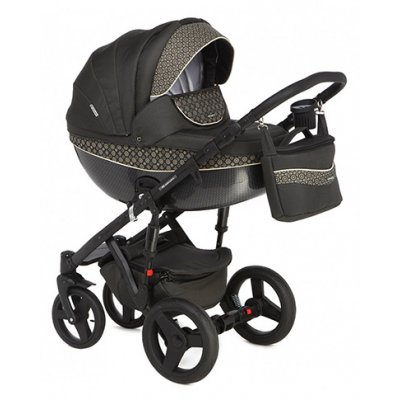 Детская коляска Adamex Monte Carbon Deluxe 2 в 1 D41