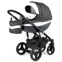 Детская коляска Adamex Monte Carbon Deluxe 2 в 1 D6