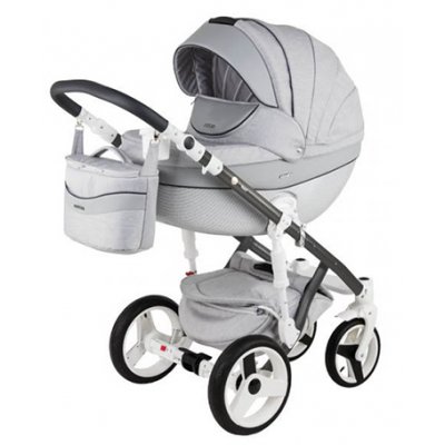 Детская коляска Adamex Monte Carbon Deluxe 2 в 1 D8