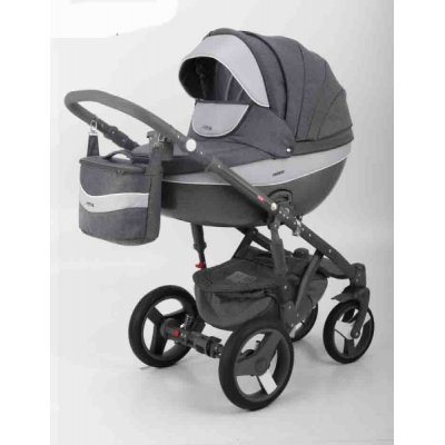 Детская коляска Adamex Monte Carbon Deluxe 2 в 1 D21