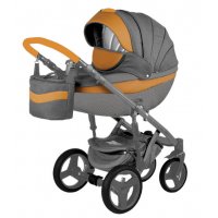 Детская коляска Adamex Monte Carbon Deluxe 2 в 1 D1