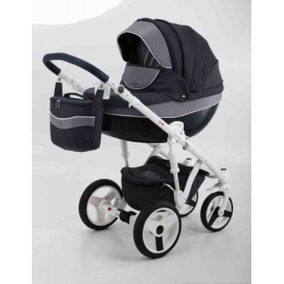 Детская коляска Adamex Monte Carbon Deluxe 2 в 1 D24