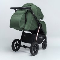Прогулочная коляска BubaGO Bass Chrome Зелёный