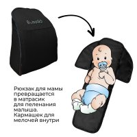 Детская прогулочная коляска BUBAGO MODEL ONE Black (Чёрный)