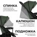 Детская прогулочная коляска BUBAGO MODEL ONE Dark-Green/Темно-зеленый