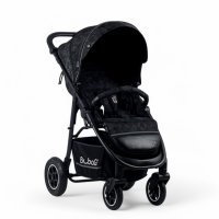 Коляска детская прогулочная BubaGO Sorex Black Army/Мистический Черный