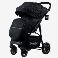 Коляска детская прогулочная BubaGO Sorex Black Army/Мистический Черный