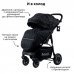 Коляска детская прогулочная BubaGO Sorex Black Army/Мистический Черный Коляска детская прогулочная BubaGO Sorex Black Army/Мистический Черный